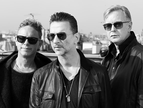 Martin Gore, Gave Gahan, Andy Fletcher. Depeche Mode